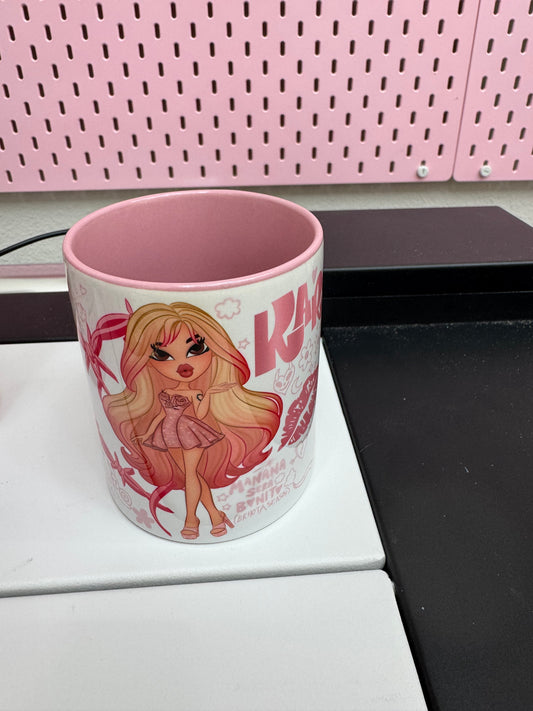 Bratz Karol g ceramic mug
