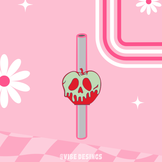 Poison Apple Straw Topper
