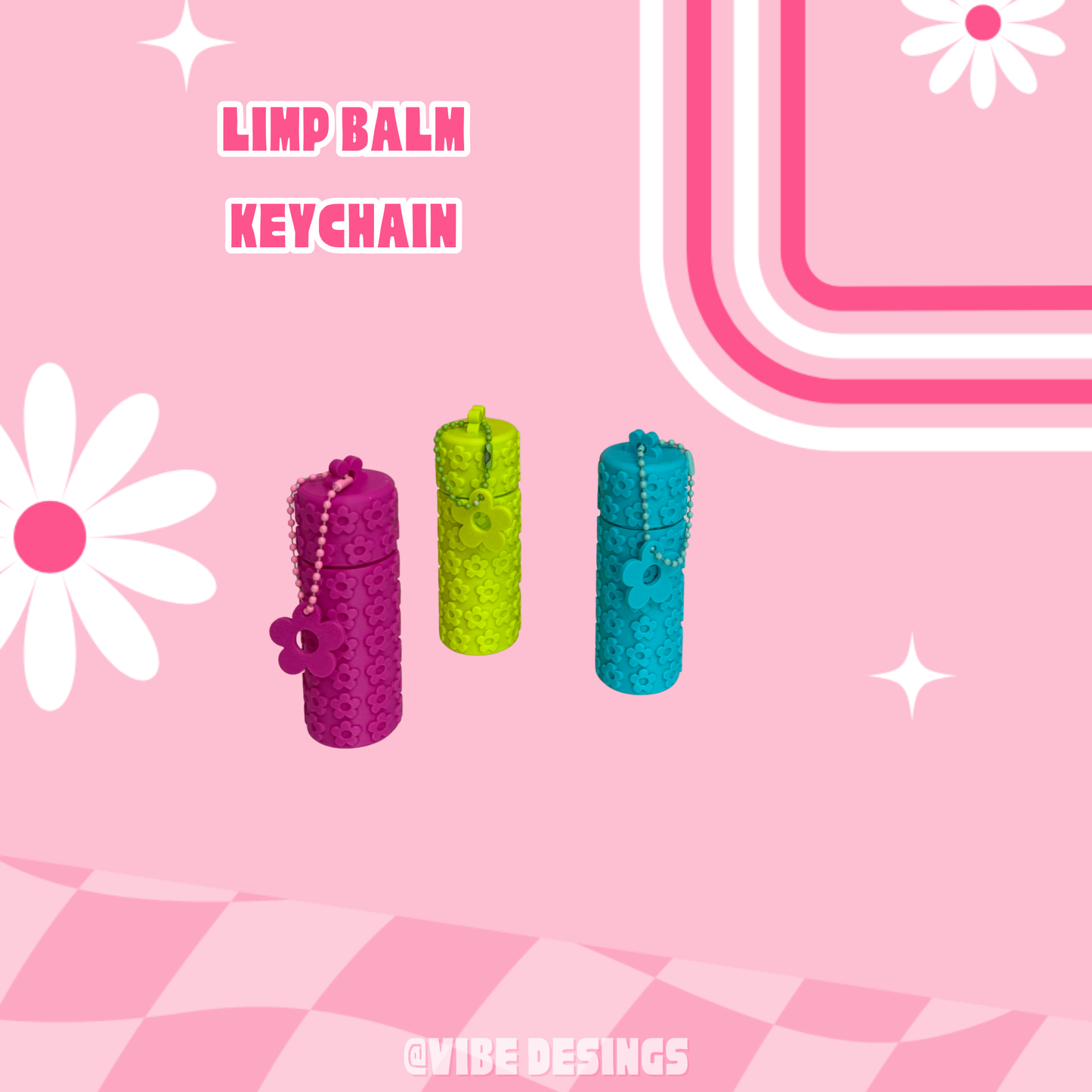 Flower Lip Balm Holder