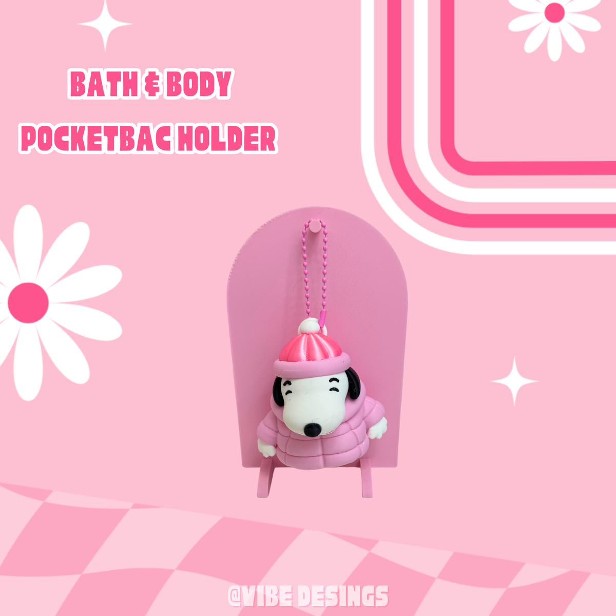 Beagle Puff Bath&Body Hand Sanitizer holder