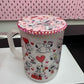 Snoopy Mug Rhinestone lid