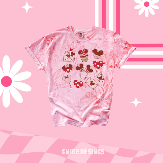Mouse Snacks Vday Tee