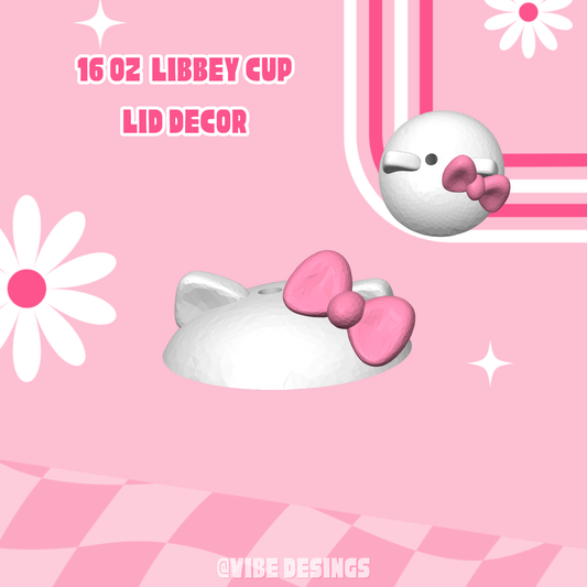 HK 16 oz libbey lid topper