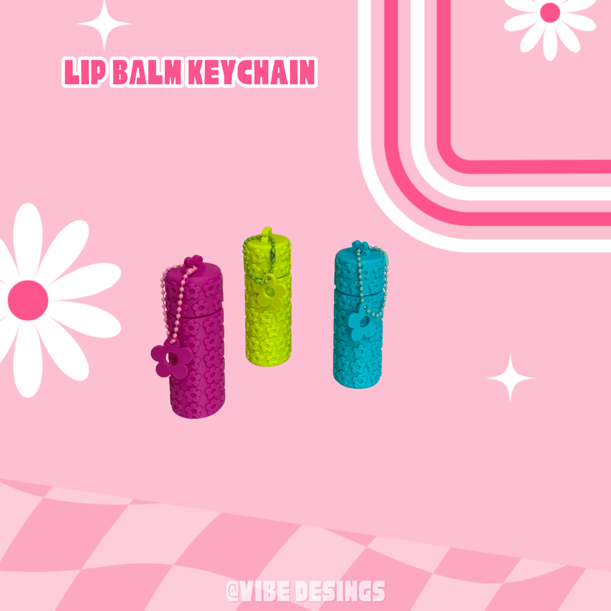 Flower Lip Balm Holder