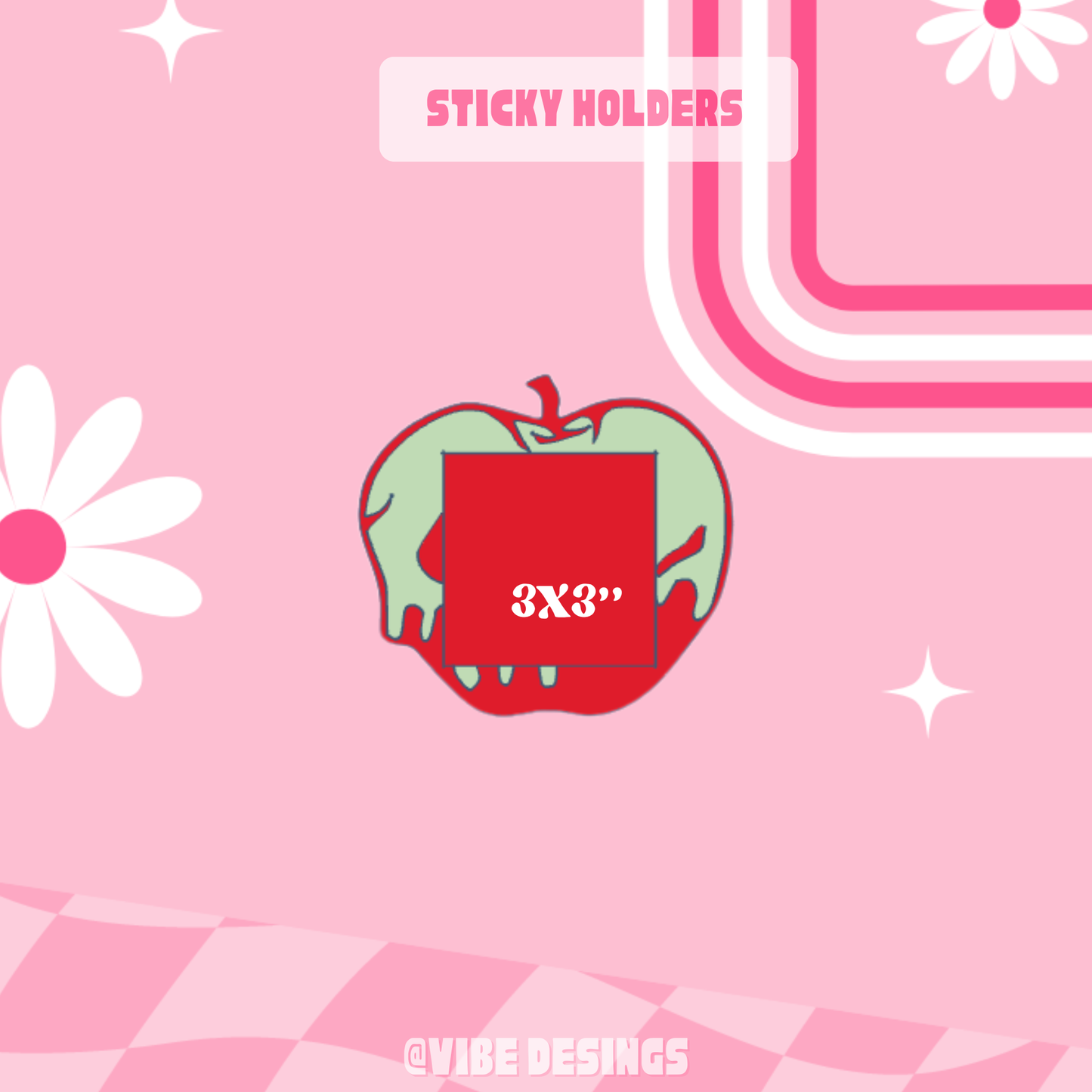 Poison Apple Sticky Holder