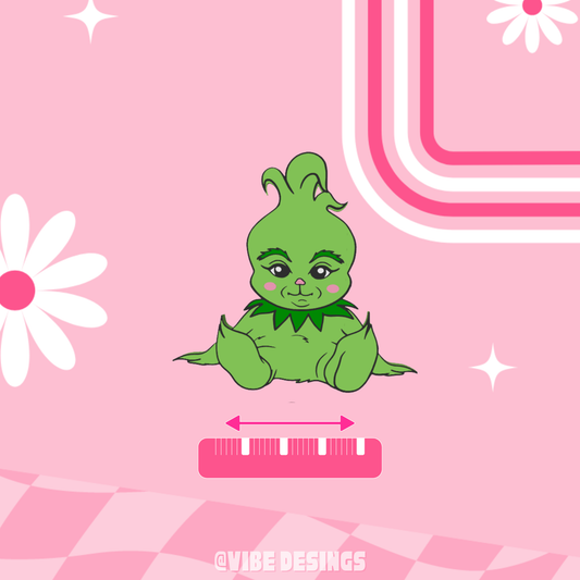 Baby Grinchy Pen Holder