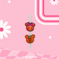 Mouse Pumpkin Straw Topper