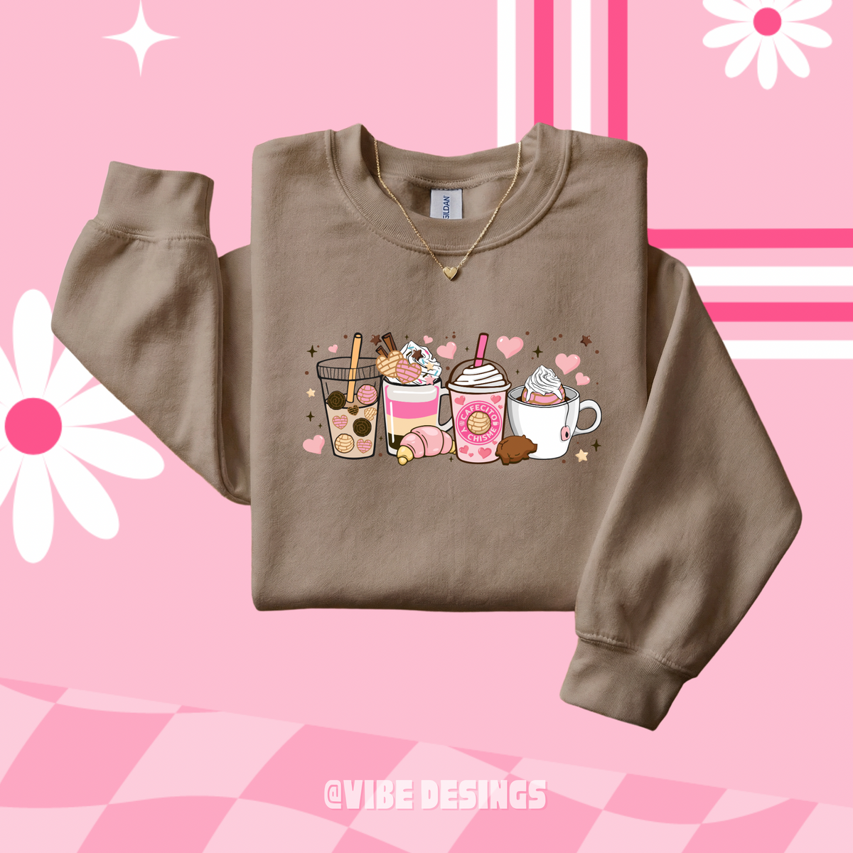 Cafecito & Chisme Crewneck