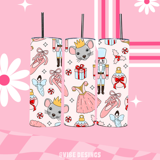 Nutcracker 20oz Skinny Tumbler