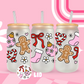 Christmas Doodlea Glass Can