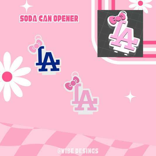 LA Tab opener keychain Ships 7-10 days