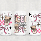 Pink Iced Coffee Stainless Steel