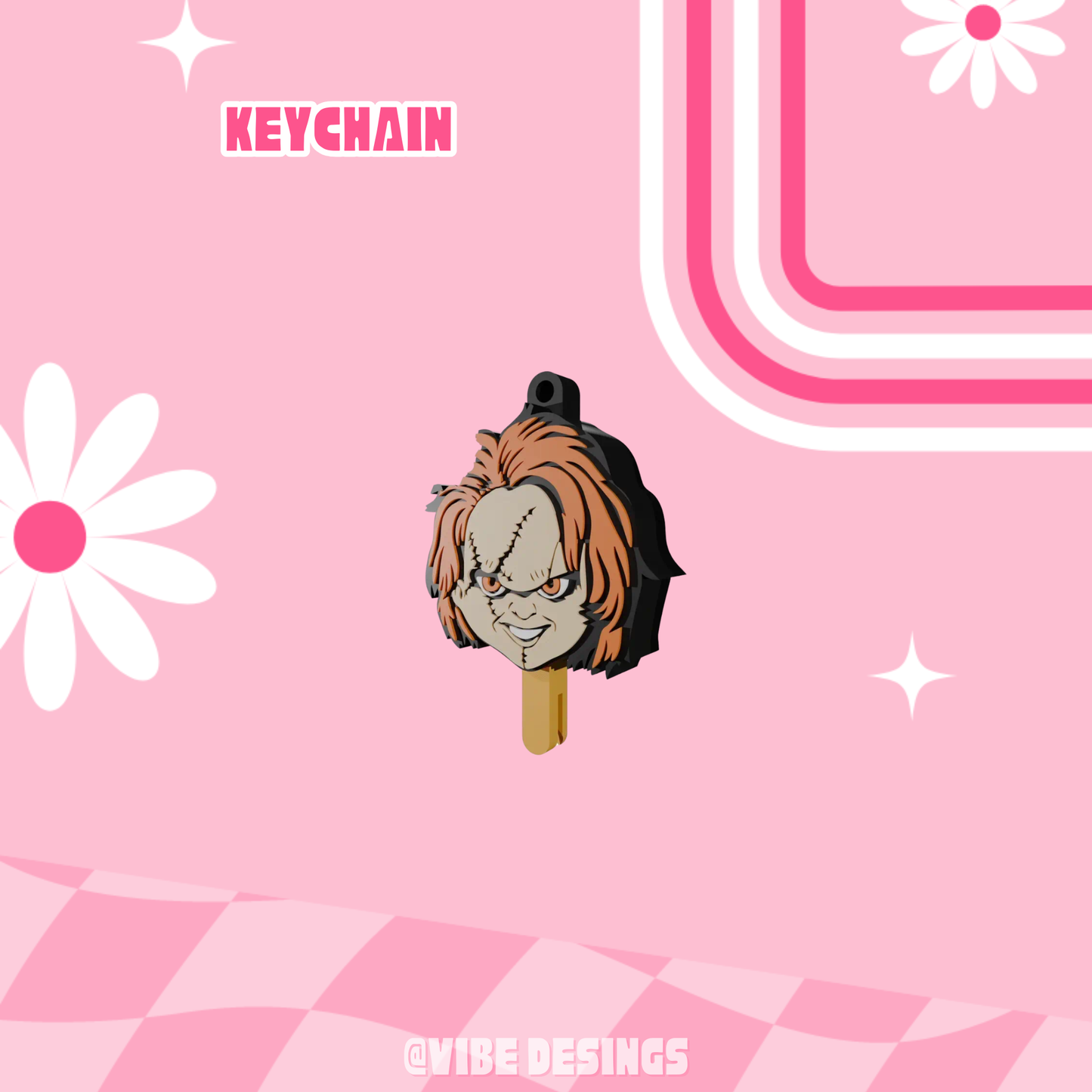 Chuck Popsicle Bagcharm/Keychain