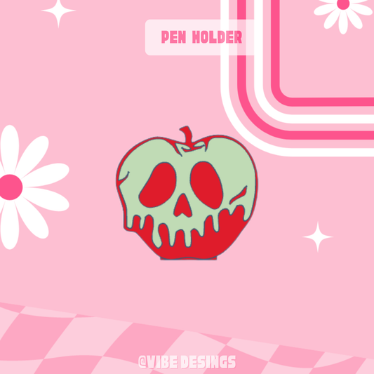 Poison Apple Pen Holder