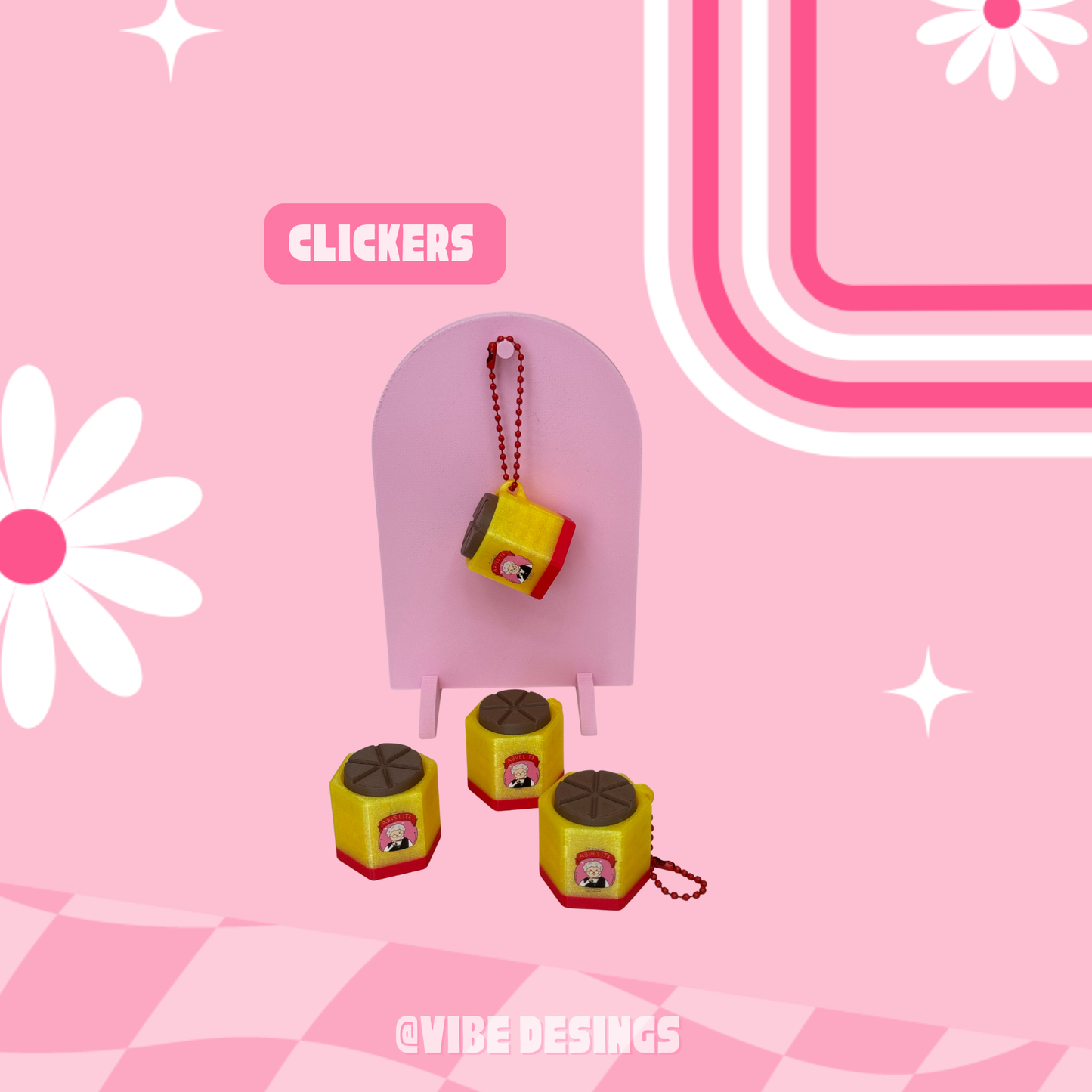 Chocolate Abuelita Clickers/Fidget Ships 3-5 Days