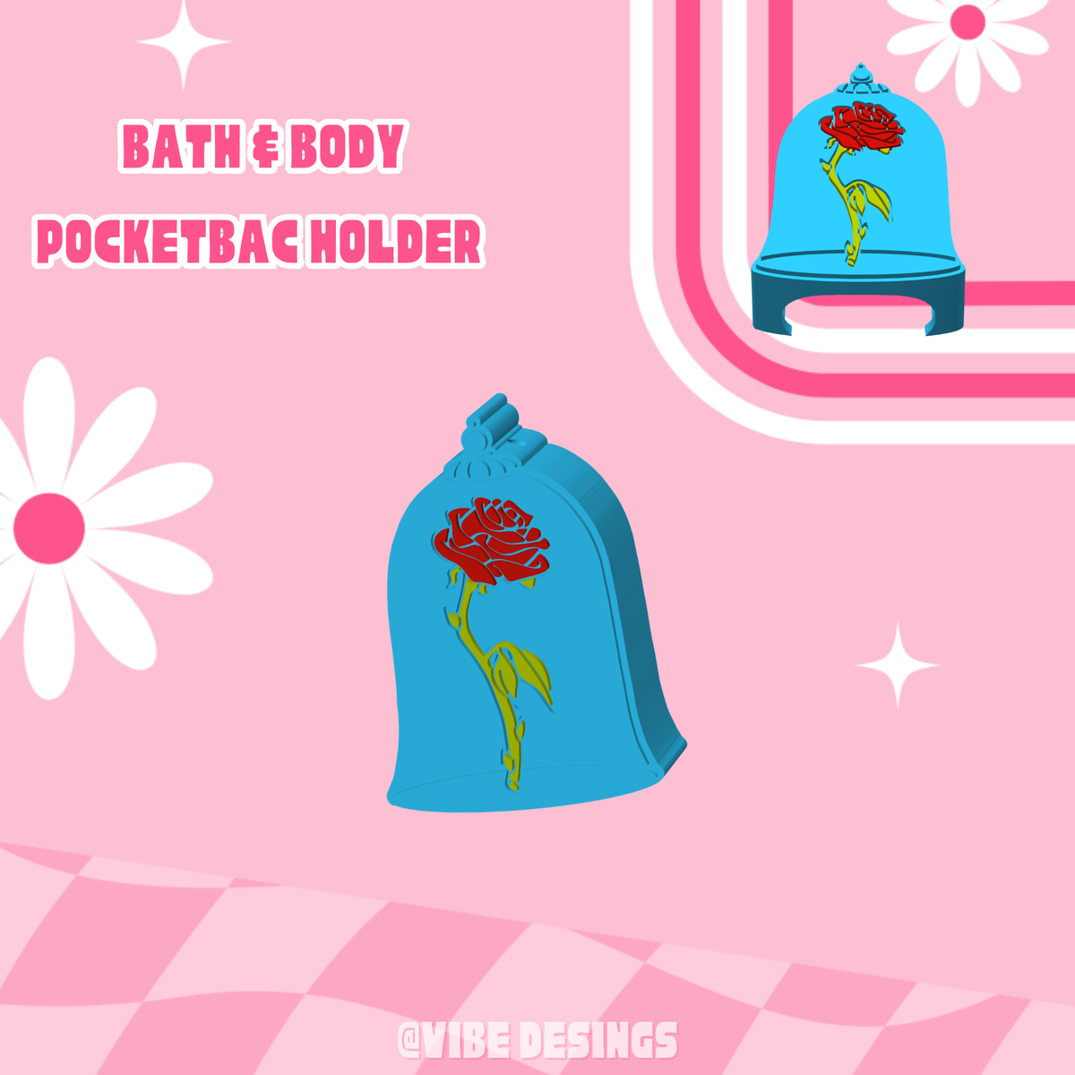 Enchanted Rose Bath&Body Hand Sanitizer holder