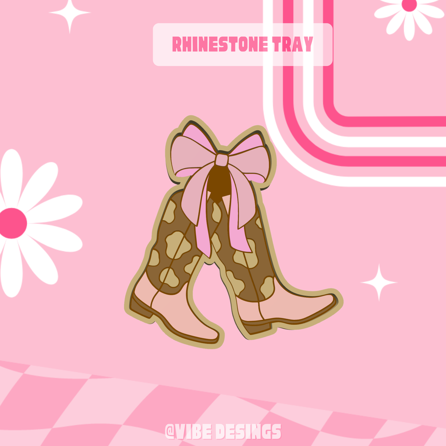 Cowgirl Boot Tray