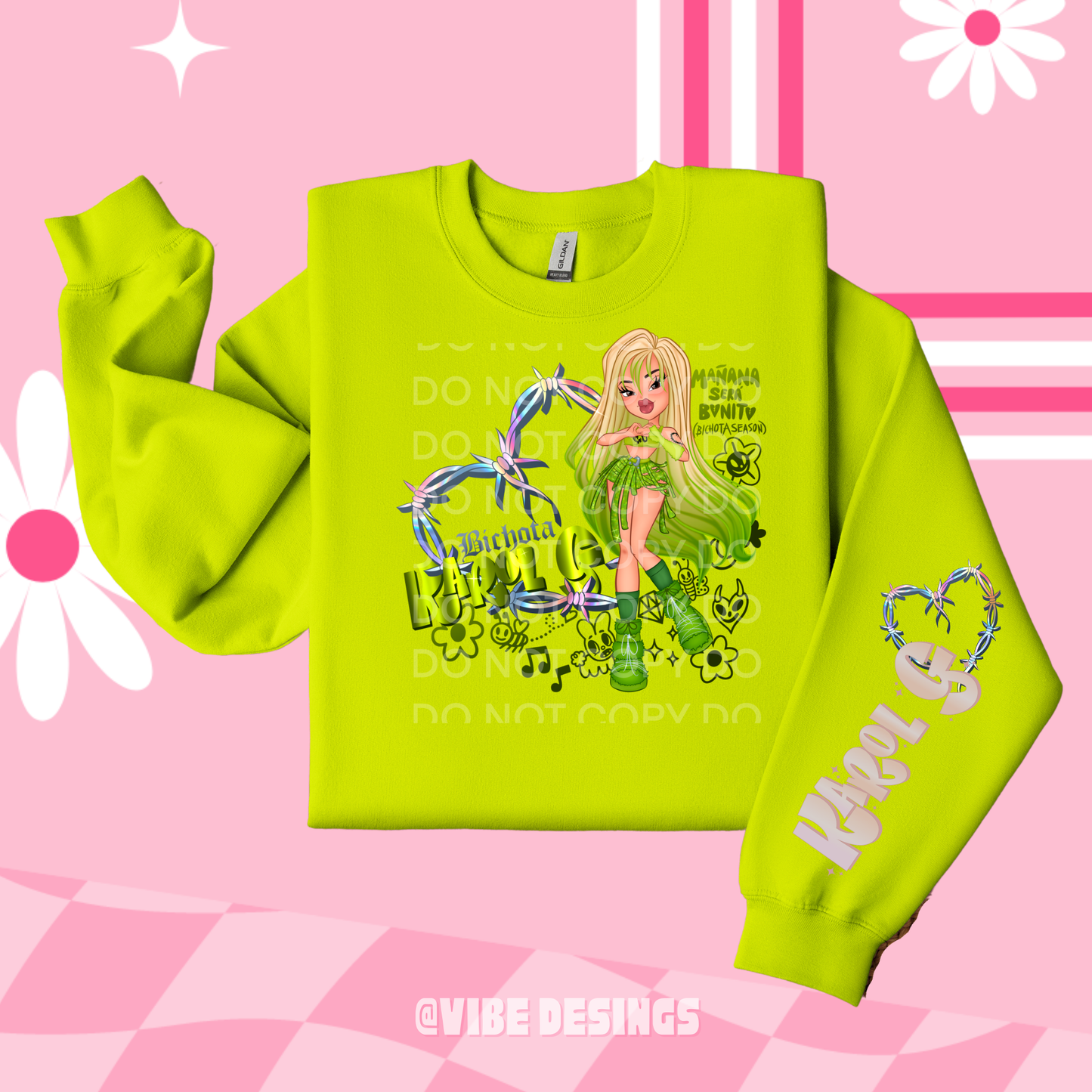 Green Doll Crewneck