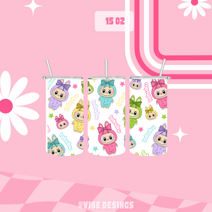 Monsters 15oz Skinny Tumbler