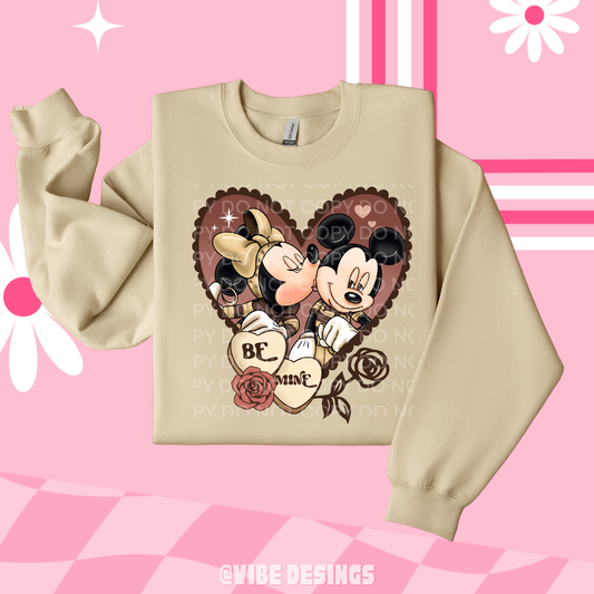 Be Mine Coquette Crewneck