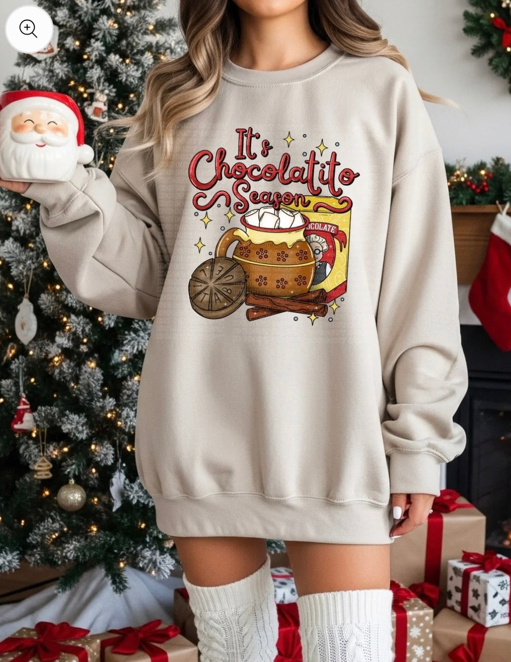 Chocolate Abuelita Crewneck