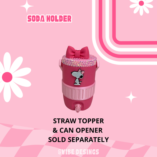 Girl Snoops OZ Soda Can Holder