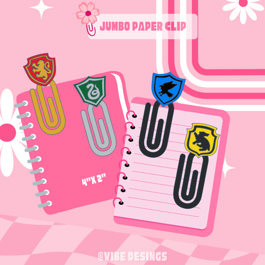 HP Houses 3D Paper Clip
