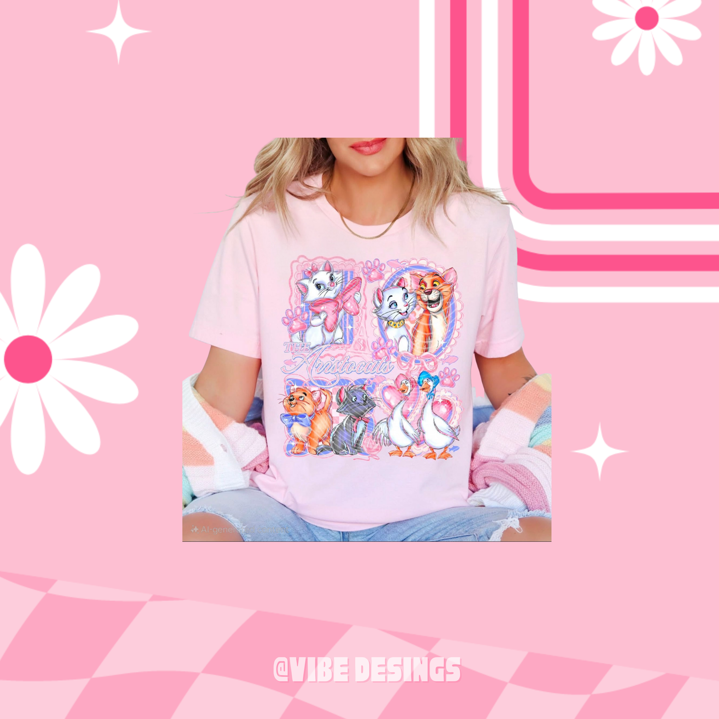 Cat Friends Tee