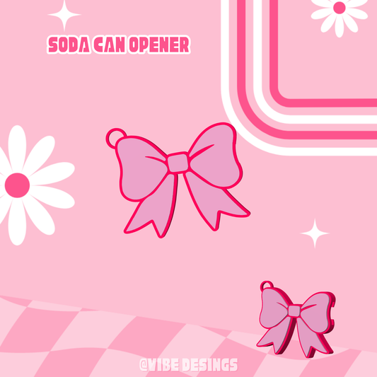 Bow Tab opener keychain Ships 7-10 days