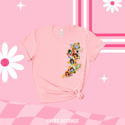 All Princess Mirror Short Sleeve Tee