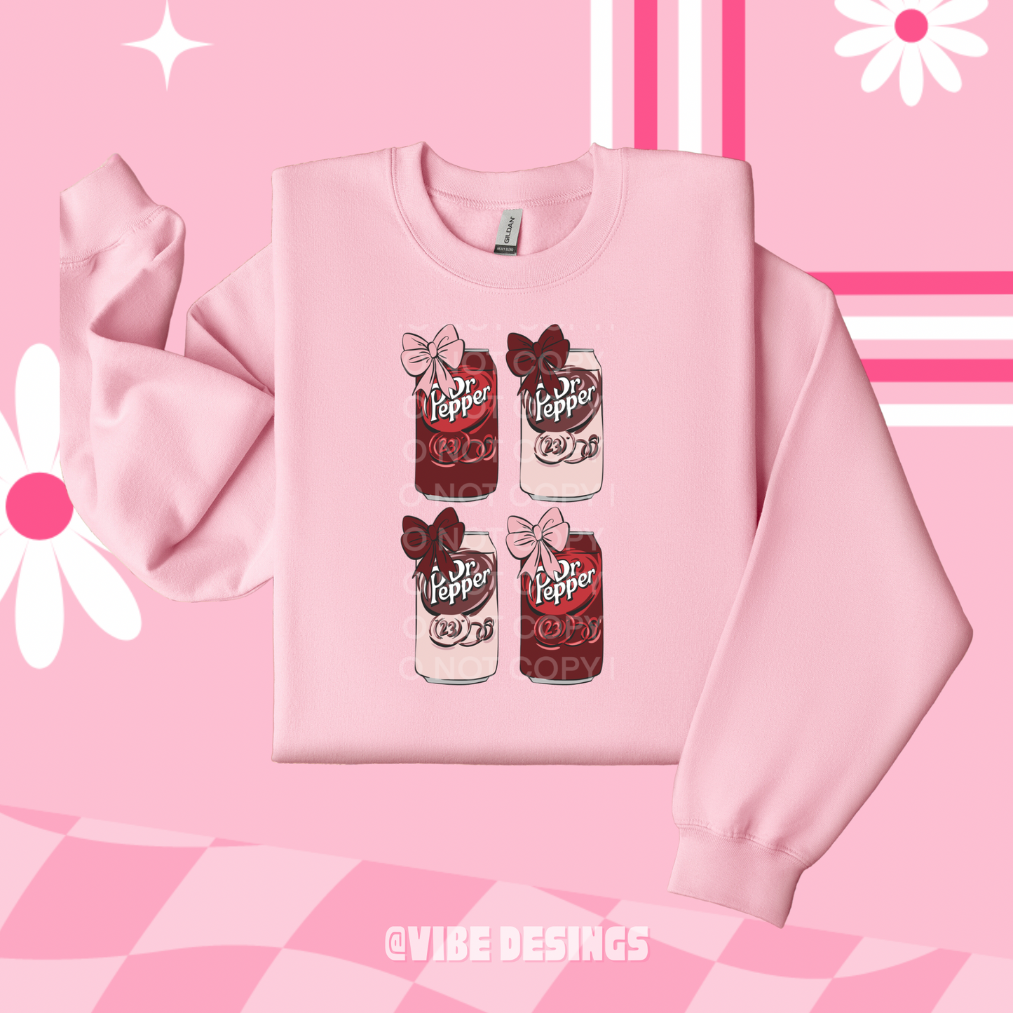 Coquette Dr. Pepper Crewneck