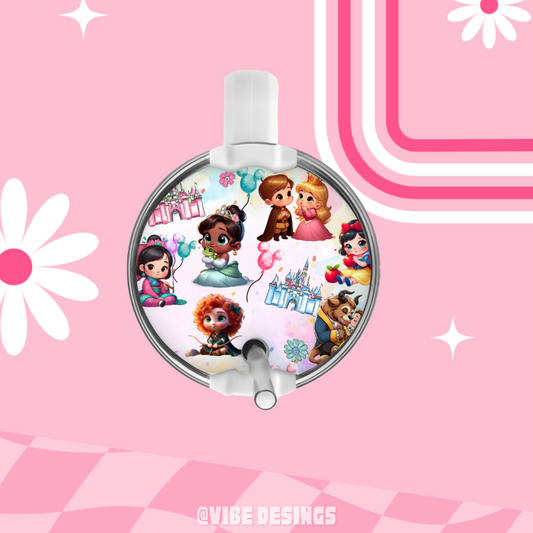 Baby Princess Round Plate