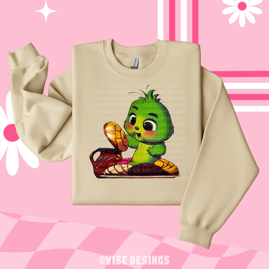 Conchas Grinchy Crewneck