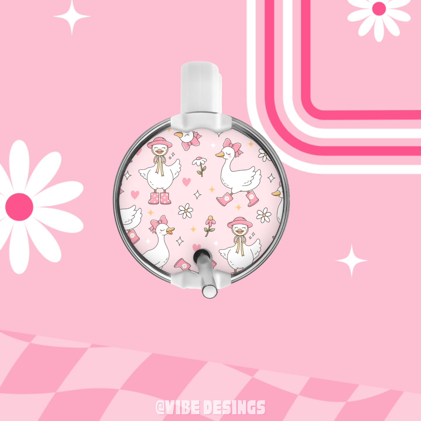 Silly Goose Round Plate