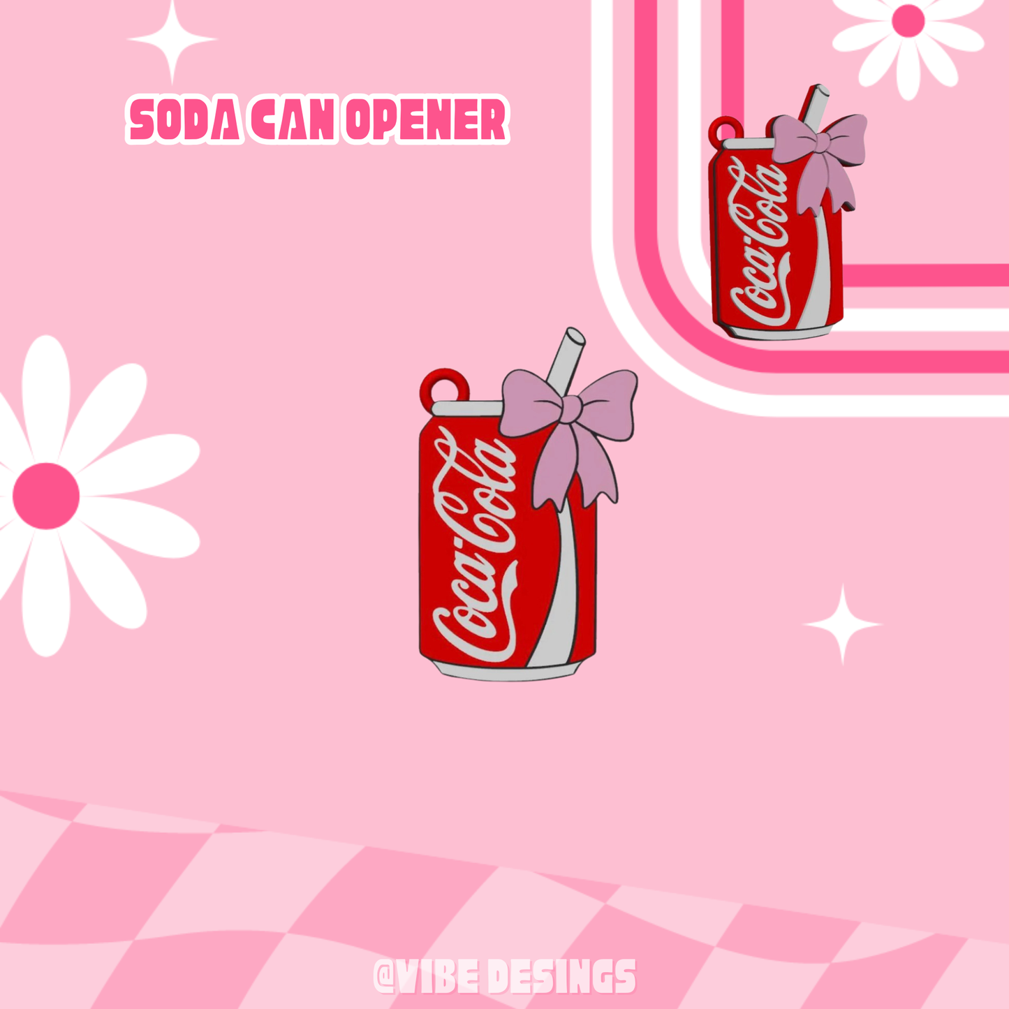 Soda Tab opener keychain Ships 7-10 days