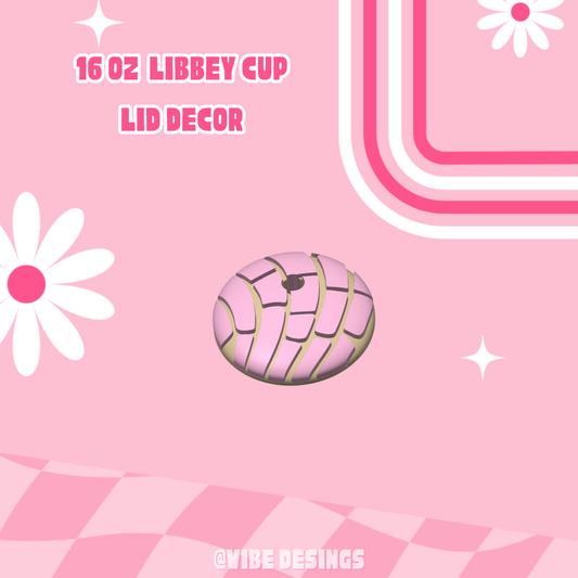 Concha 16 oz libbey lid topper