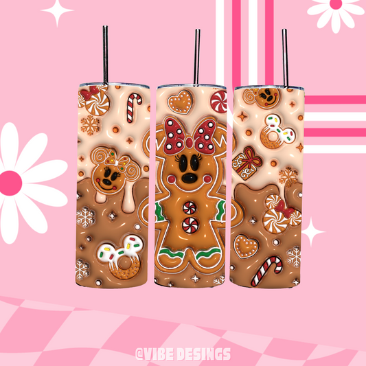 3D Gingers Skinny Tumbler