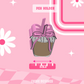 Ice Coffee Coquette Pen Holder