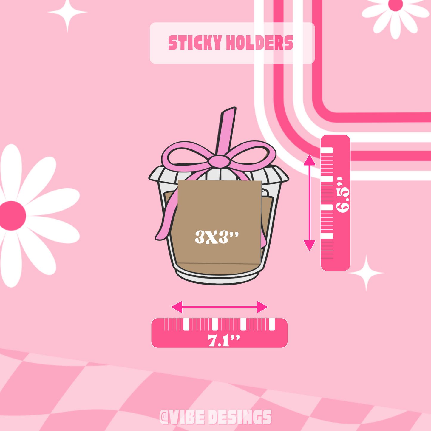 Iced Coffee Sticky Holder