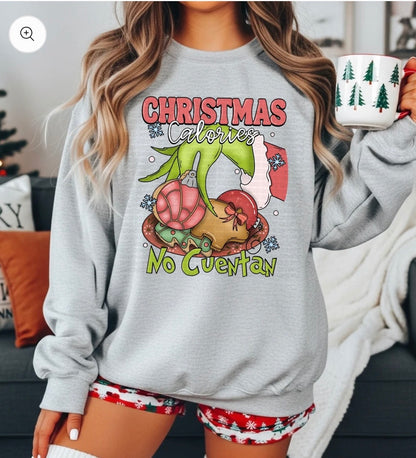 Christmas Calorirs Crewneck