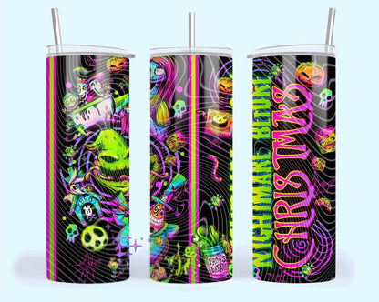 Neon NBC 20oz Skinny Tumbler