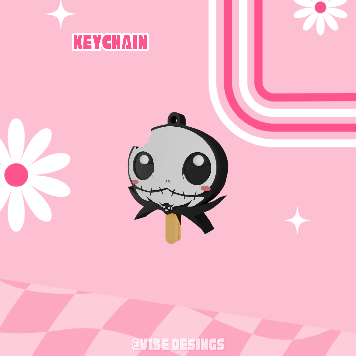 Jack Popsicle Bagcharm/Keychain