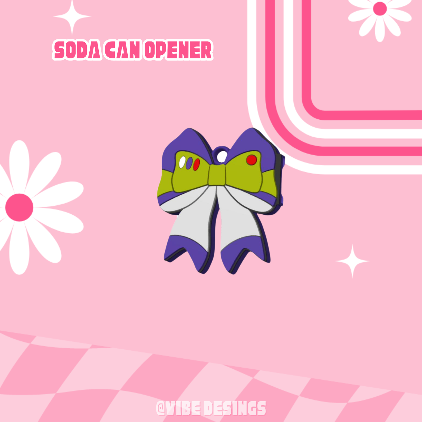 Buzz (Bow) Tab opener keychain