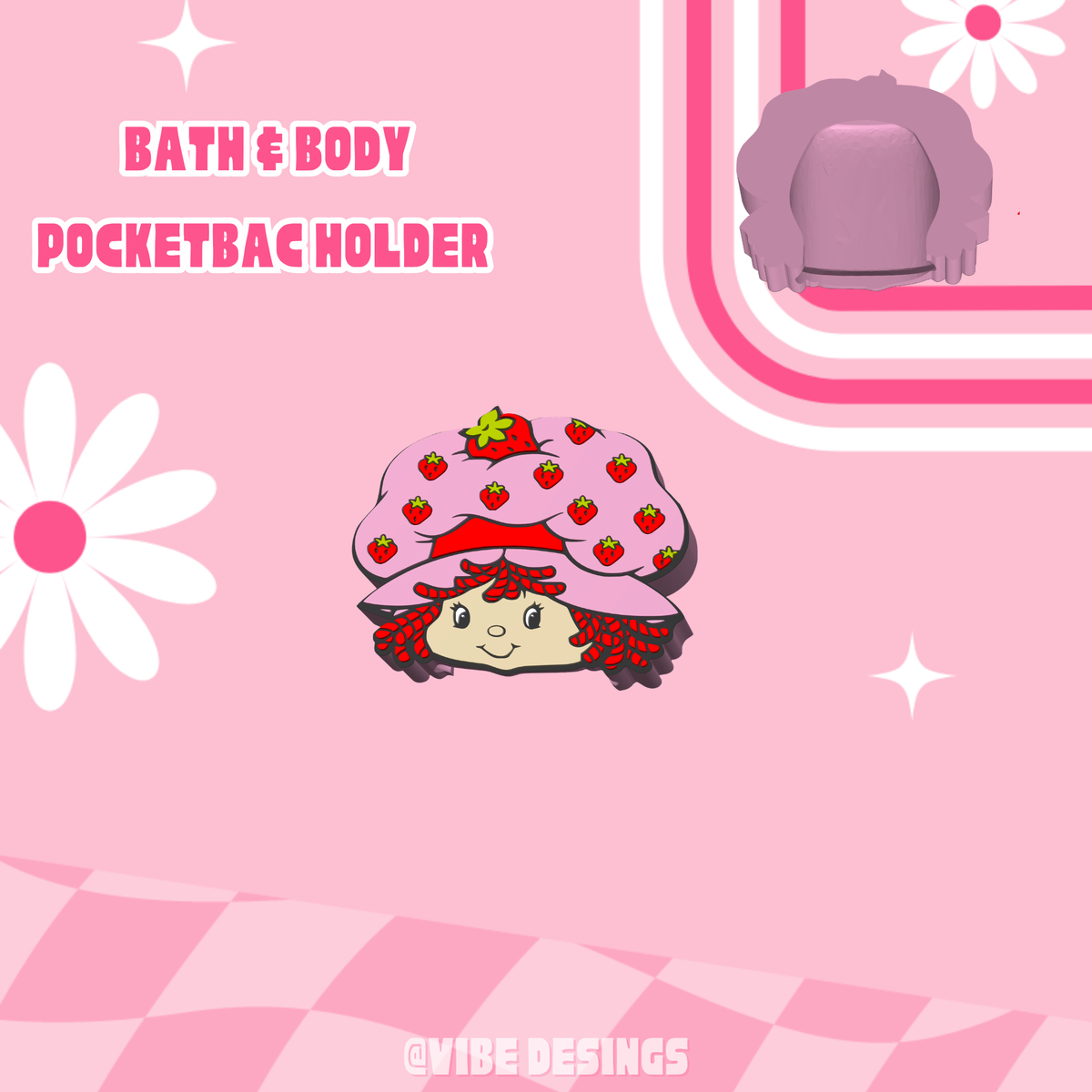 Berry Girl Bath&Body Hand Sanitizer holder