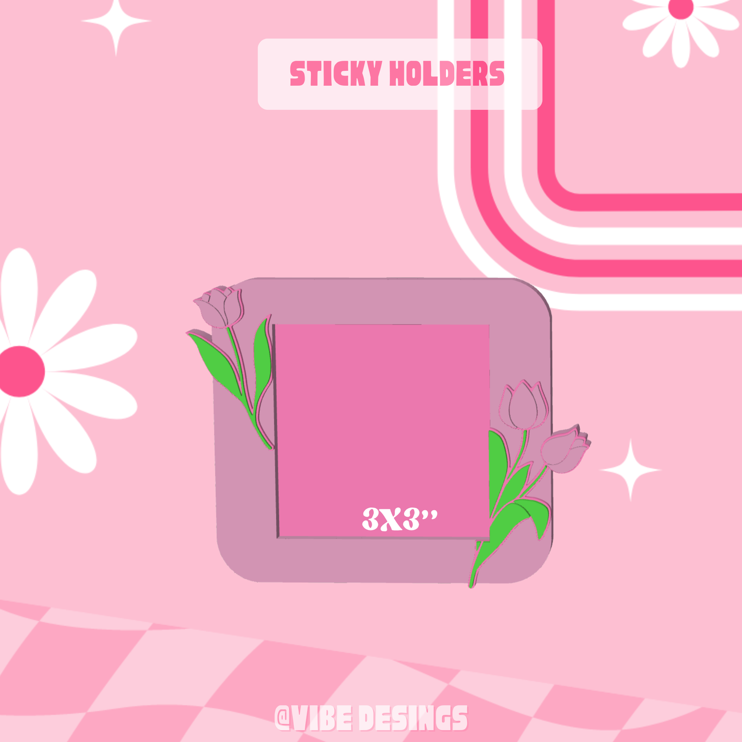 Tulip Sticky Holder