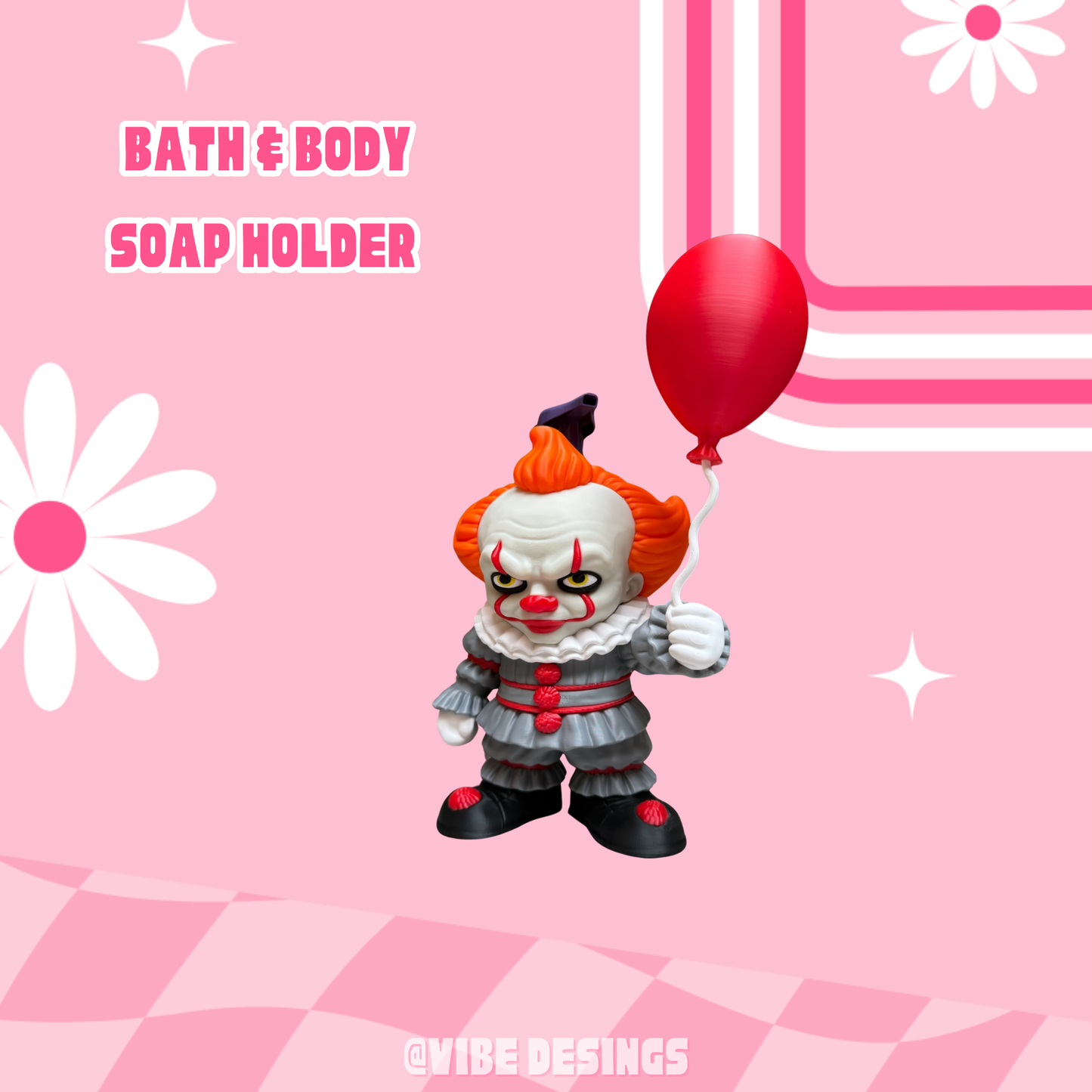 Clown Bath&Body Soap Holder
