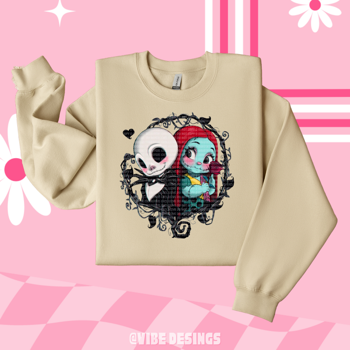 Nightmare Couple Crewneck (GLOWS IN THE DARK)