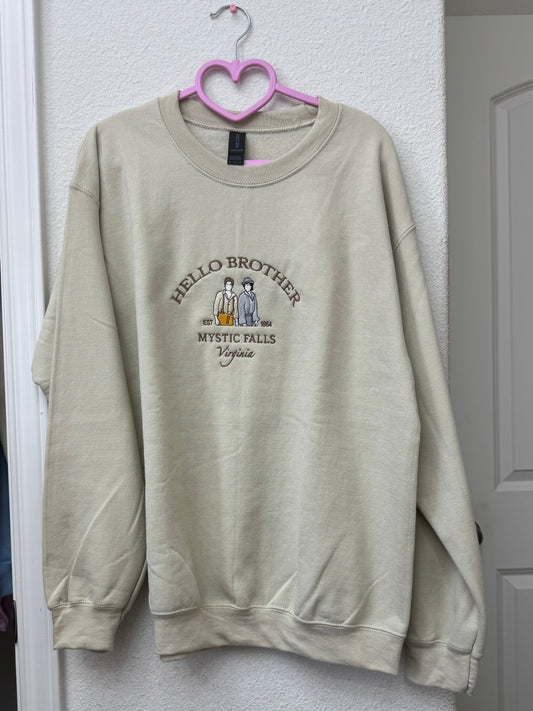 Hello Brother Embroidery (MEDIUM)