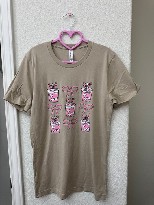 COQUETTE COFFEE GIRL SMALL TEE