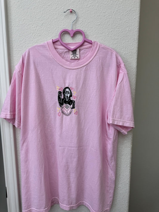 GHOTS EMBROIDERY TEE LARGE (OOPSIE)